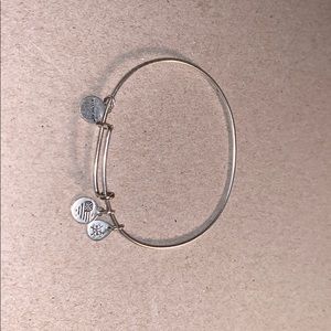 Alex and Ani silver bracelet